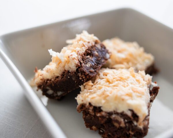 Toasted Coconut Brownies