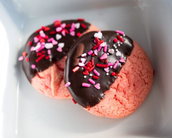 Chocolate Covered Strawberry Cookies